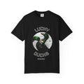 Garment-Dyed Duck T-Shirt — "Lucky Ducks" Graphic